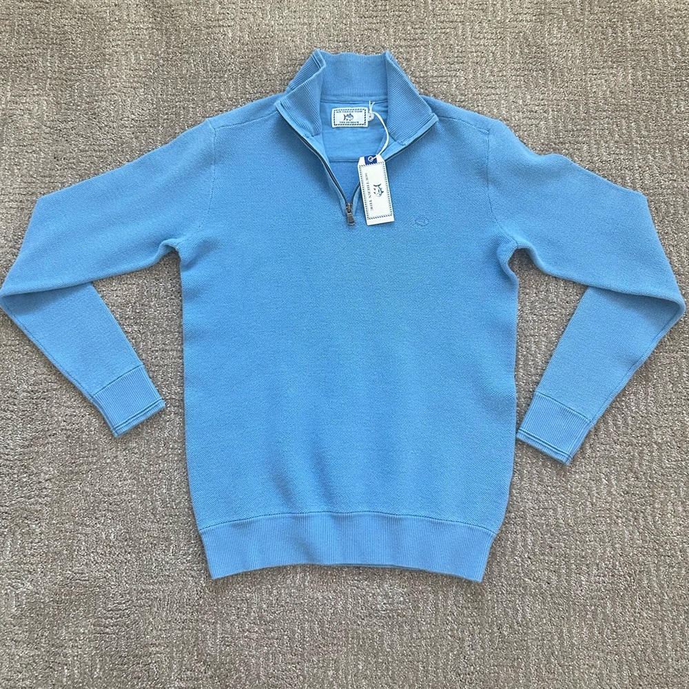 Southern Tide Men’s blue 3/4 zip